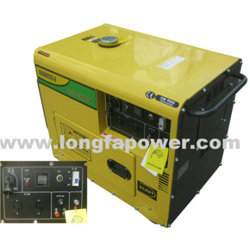 6kVA Monofásico Silent Soundproof diesel gerador com ATS